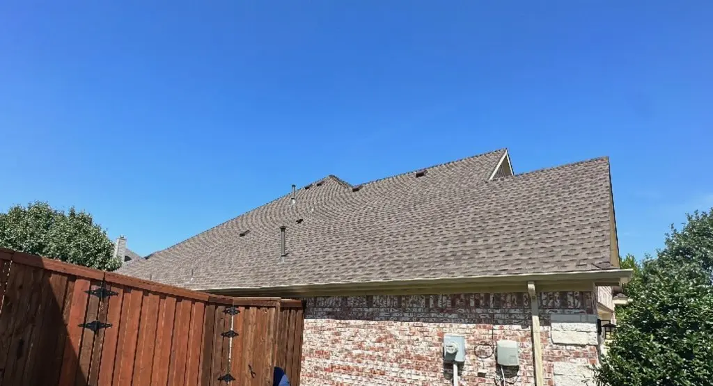 Completed roof replacement project in Severance